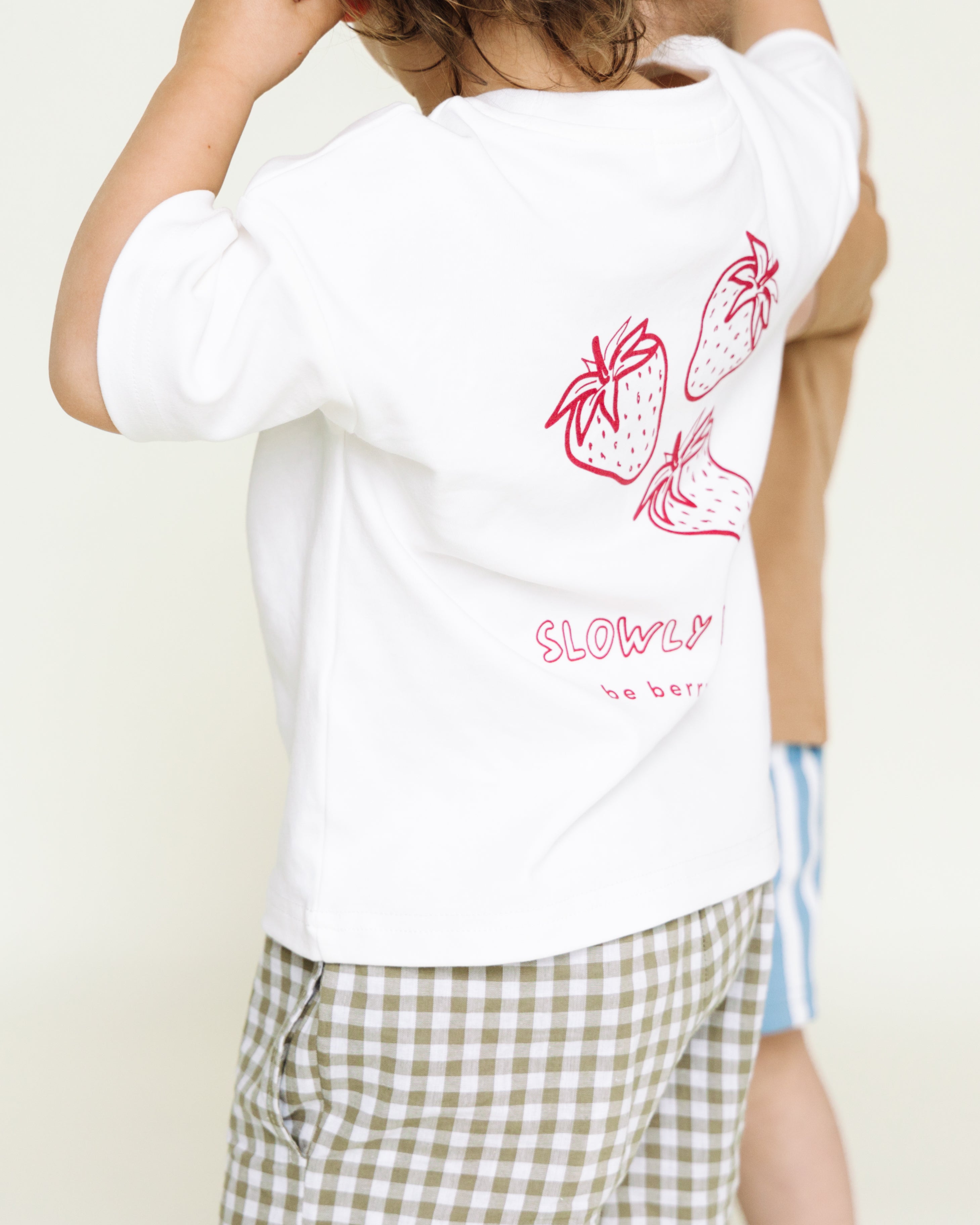 Berry Kind Tee - Strawberry