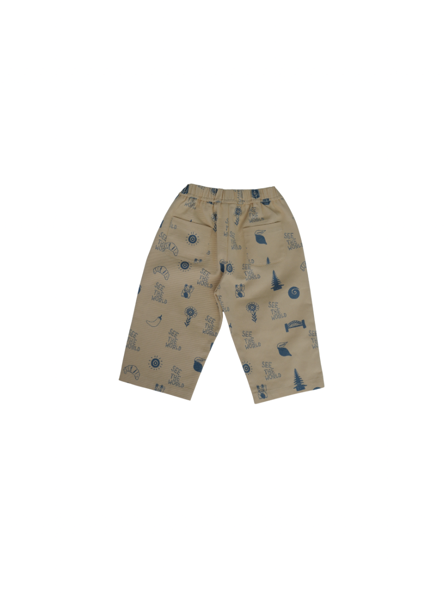 Soll Pant - See The World Print