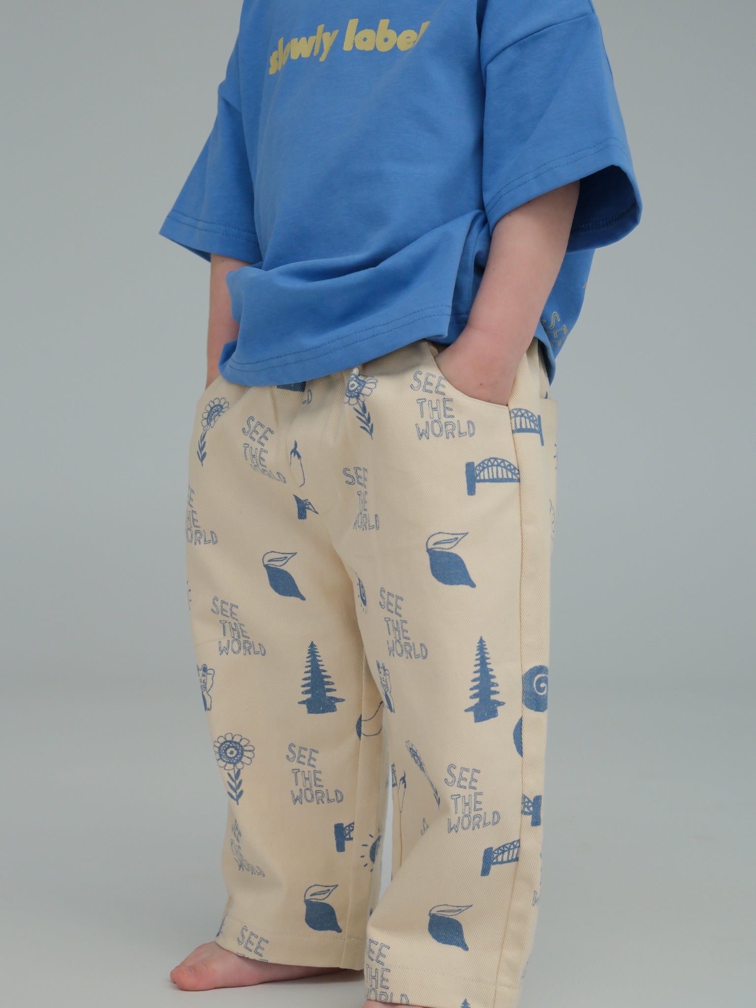Soll Pant - See The World Print