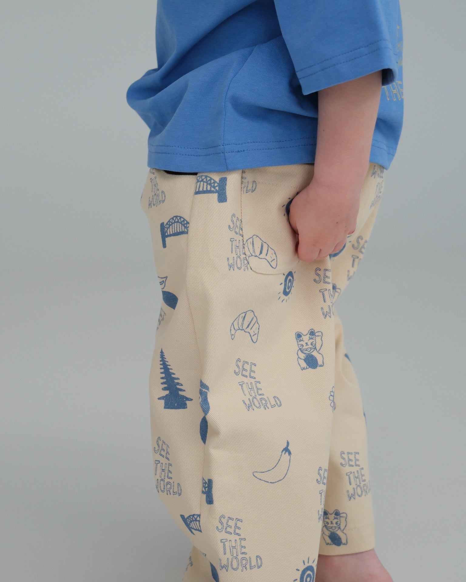 Soll Pant - See The World Print