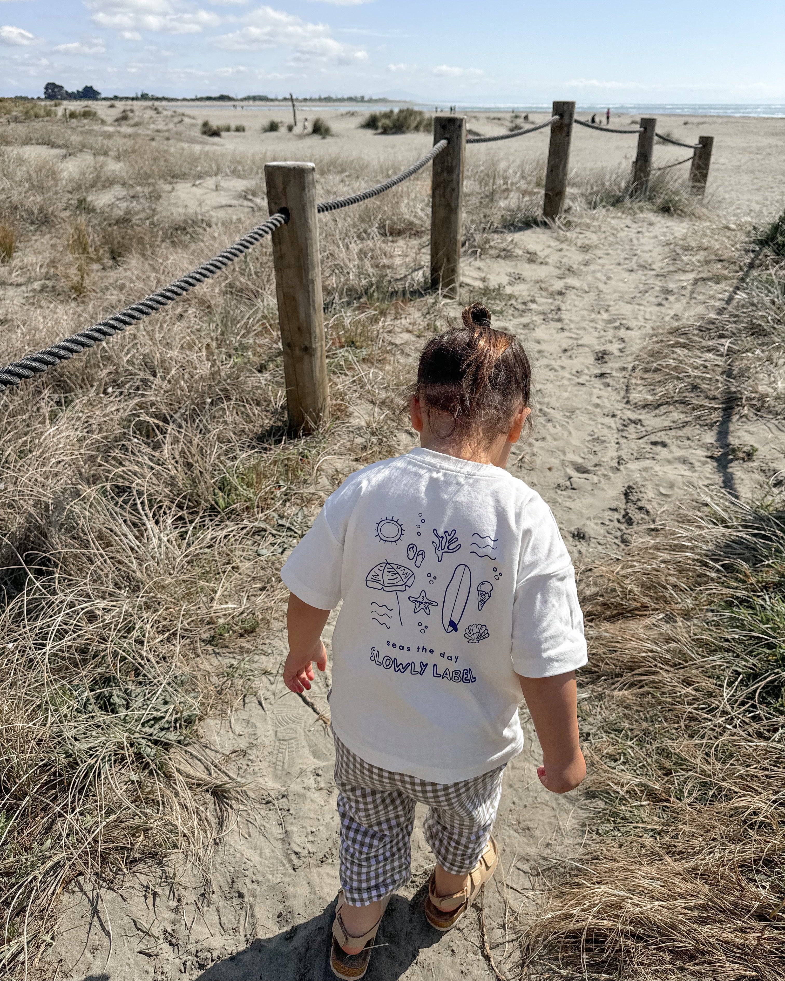 Seas The Day Tee - Ocean