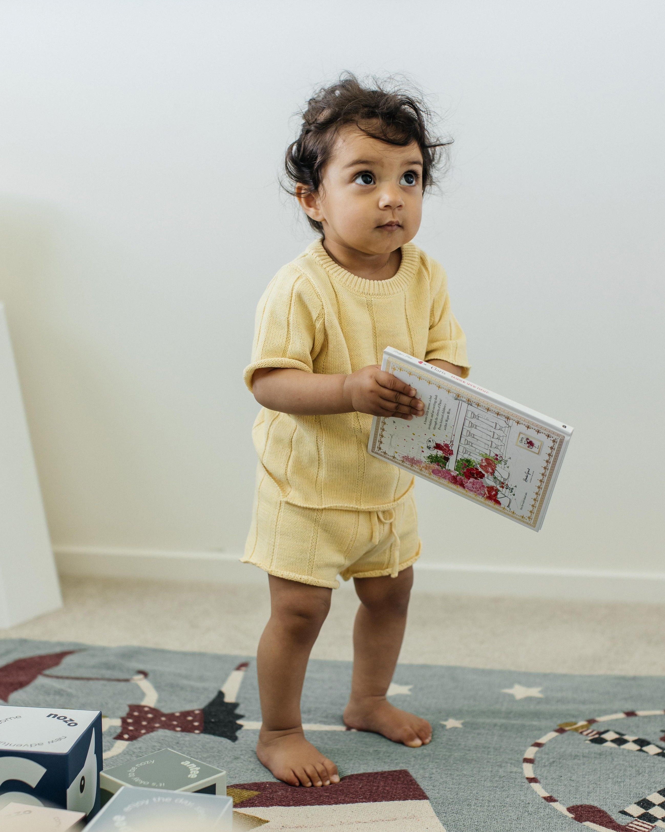 Darcie Knit Tee - Butter