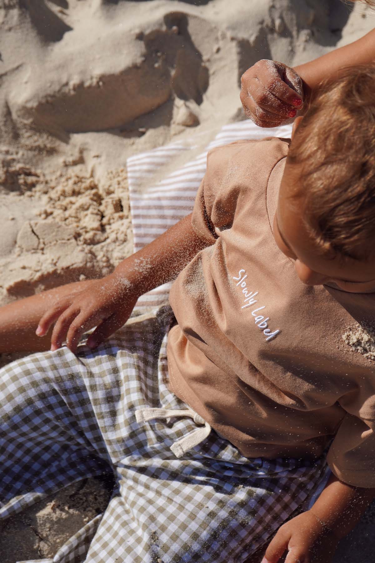 Rylee Pant - Matcha Check