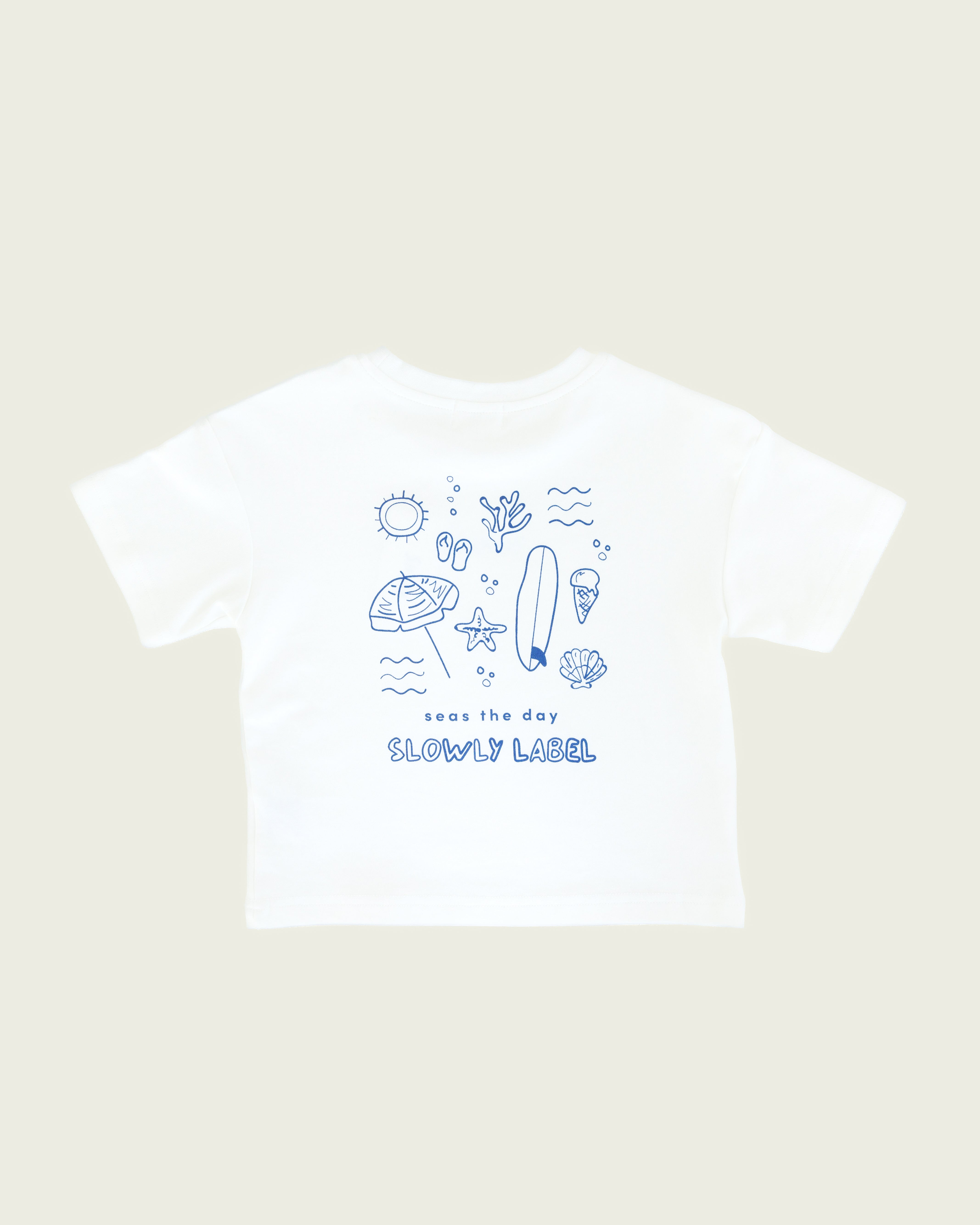 Seas The Day Tee - Ocean